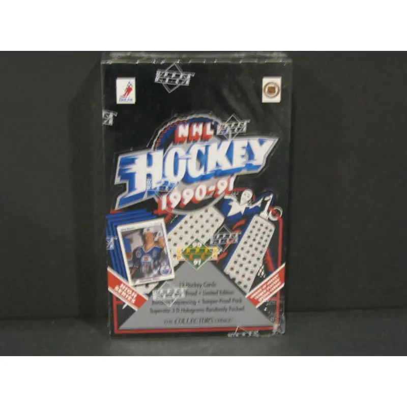 1990/91 Upper Deck Hockey High Series Box (U.S.)