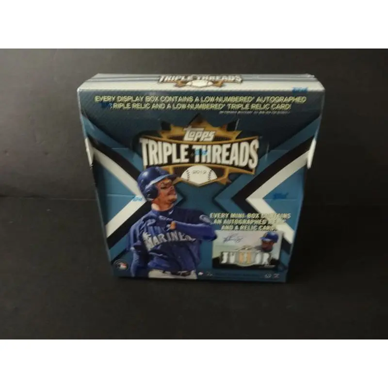 2012 Topps Triple Threads Baseball Box (Hobby)