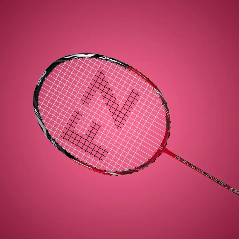 Furious 76 S Strung Badminton Racket (Chinese Red) Fz Forza | Kibi Sports