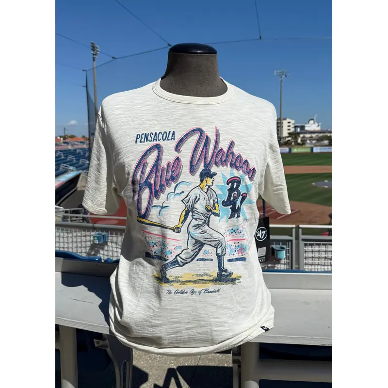 Pensacola Blue Wahoos '47 Golden Age Tee