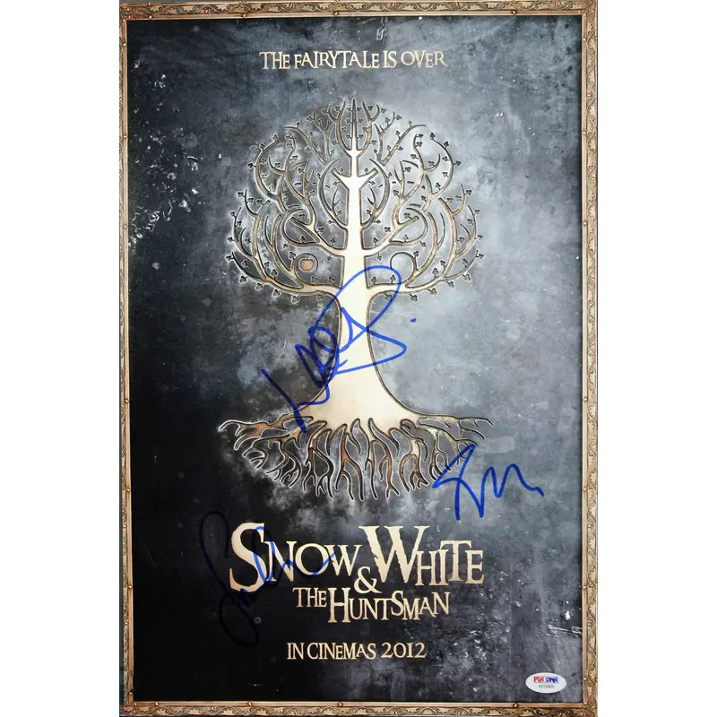 Snow White & the Huntsman (Sam Claflin, +2) Authentic Signed 12x18 PSA #AB10809