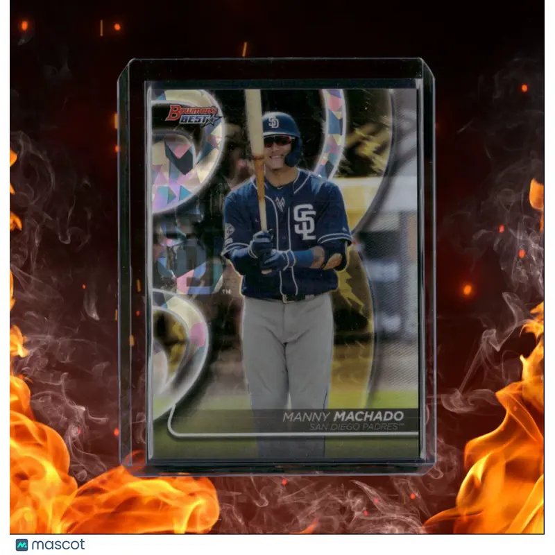 2020 Bowman's Best Manny Machado Atomic Refractor #15