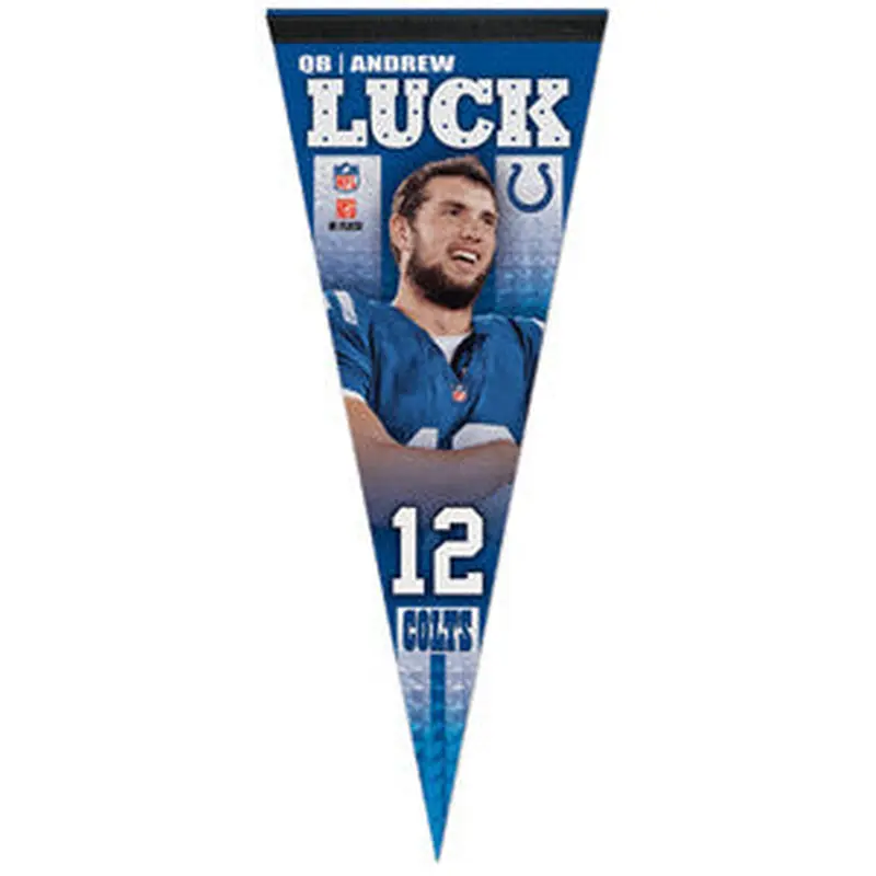 Andrew Luck "Arrival" Indy Colts Premium Felt Pennant - Wincraft 2012