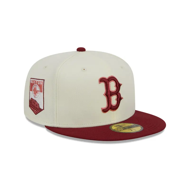 New Era - Boston Red Sox 59Fifty Fitted City Icon - Chrome White