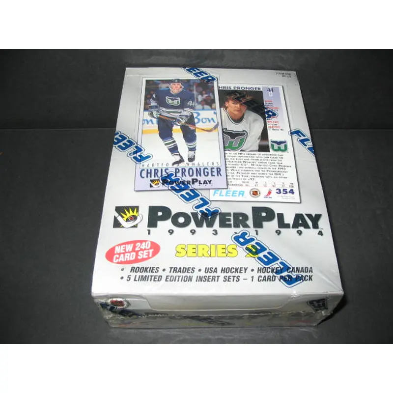 1993/94 Fleer Power Play Hockey Series 2 Box
