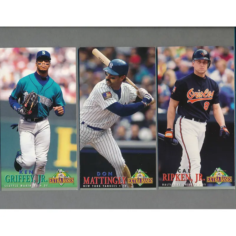 1994 Fleer Extra Bases Baseball Complete Set (w/ Inserts) (400)  NM/MT MT