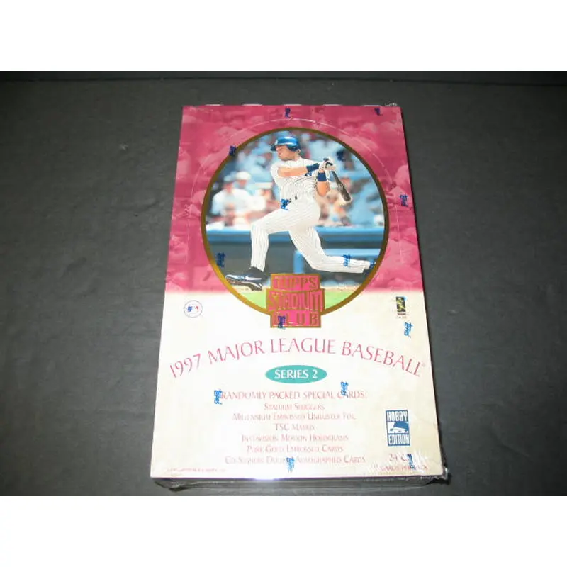 1997 Topps Stadium Club Baseball Series 2 Box (Hobby) (24/9)