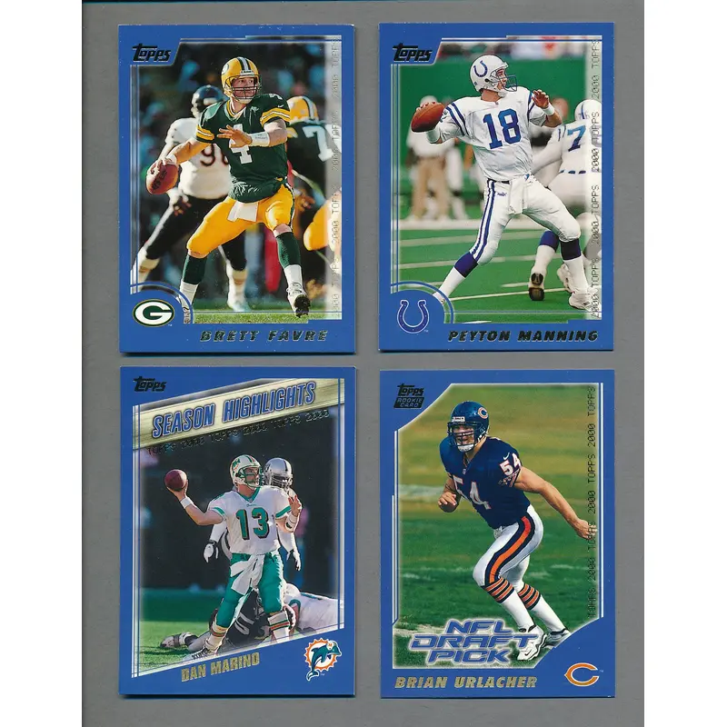2000 Topps Football Complete Set (400) NM/MT MT