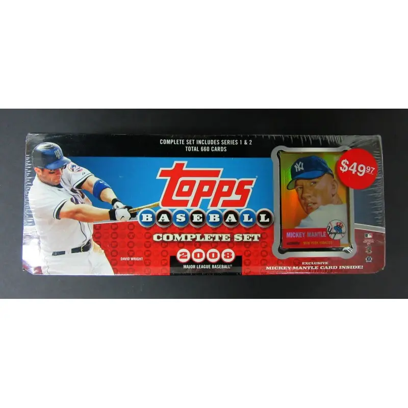 2008 Topps Baseball Factory Set (Retail) (Mantle)