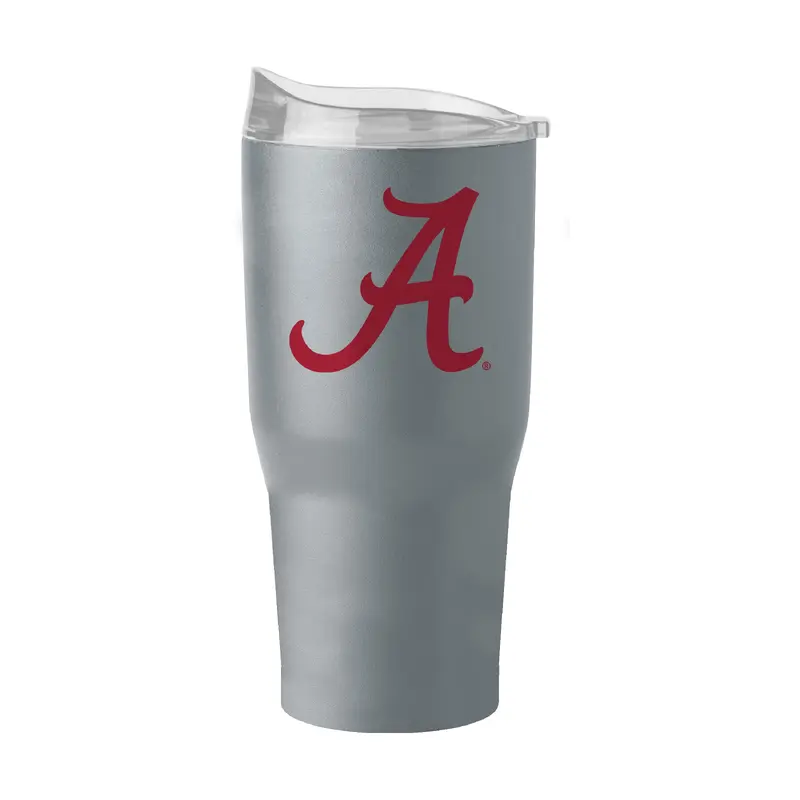 Alabama 30oz White Flipside Powder Coat Tumbler