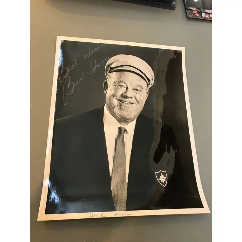 Vintage 1960's Burl Ives Signed Autograph 8X10 Photo With JSA COA
