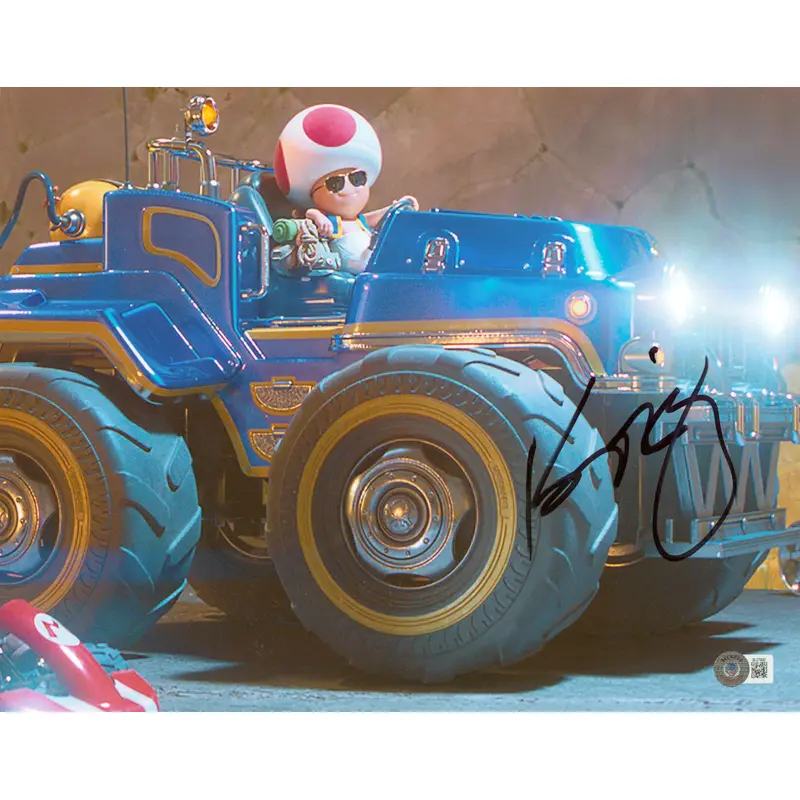 Keegan Michael Key Super Mario Bros. Authentic Signed 11x14 Photo BAS #BL27930