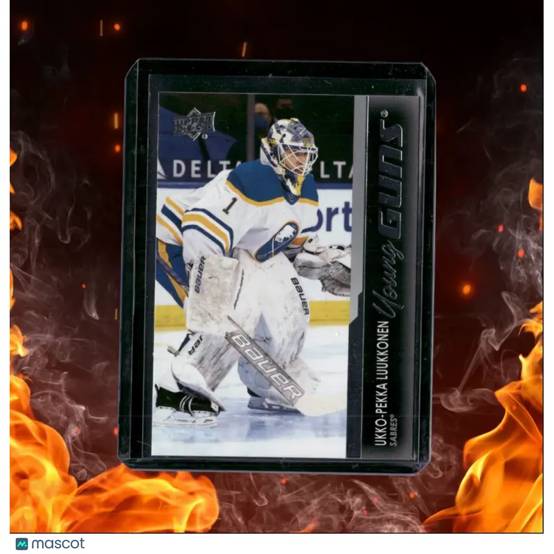 2021-22 Upper Deck Ukko-Pekka Luukkonen Young Guns Rookie #202