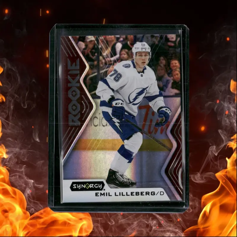2024-25 Upper Deck Synergy Emil Lilleberg Red Rookie #77