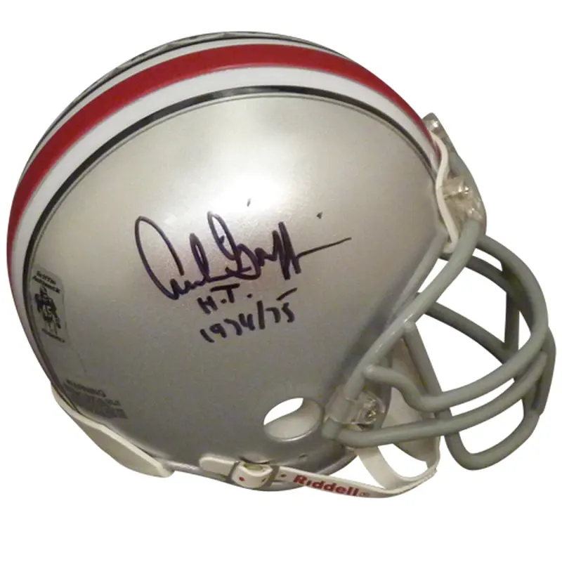 Archie Griffin Autographed Ohio State Buckeyes Mini Helmet w/ "H.T. 1974/75" - Beckett