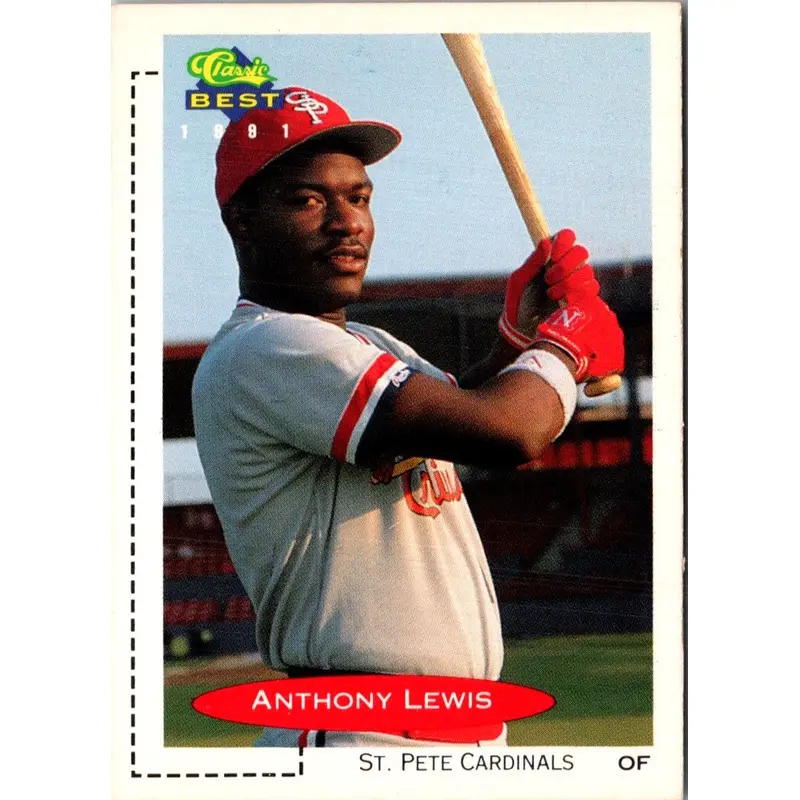 1991 Classic Best Anthony Lewis #137