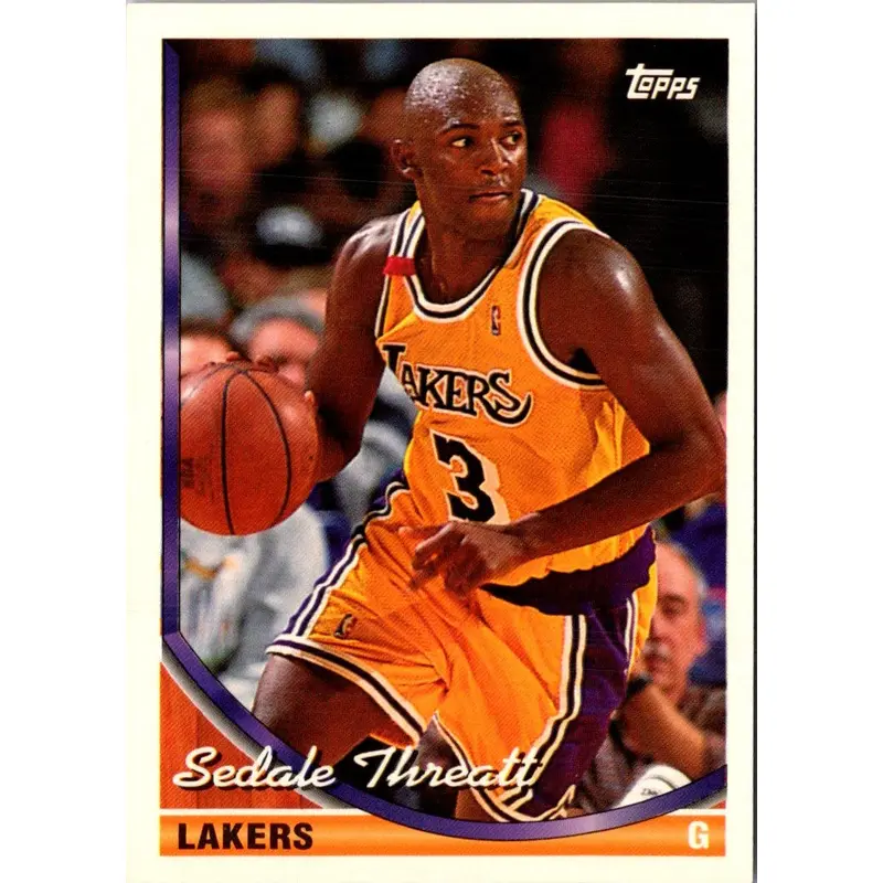 1993 Topps Gold Sedale Threatt #172