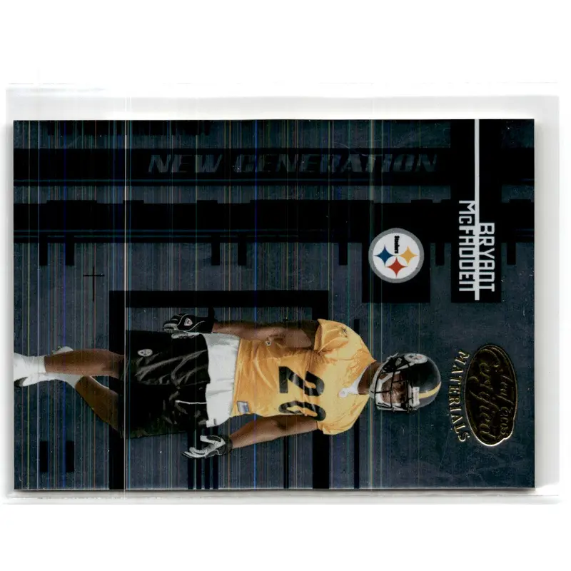 2005 Leaf Certified Materials Bryant McFadden #167 Rookie 0236/1000