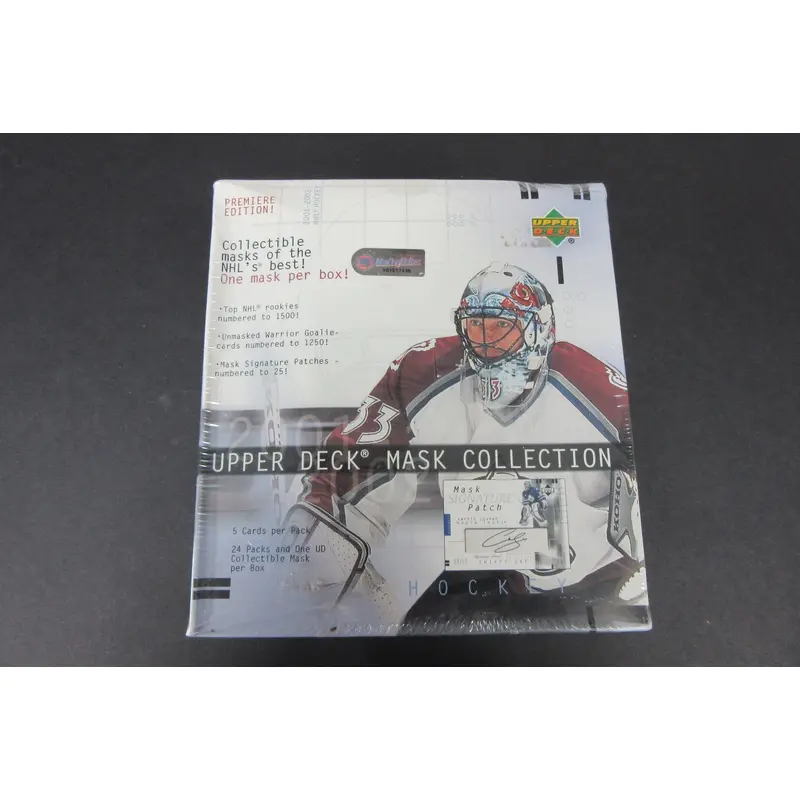 2001/02 Upper Deck Mask Collection Hockey Box (Hobby)