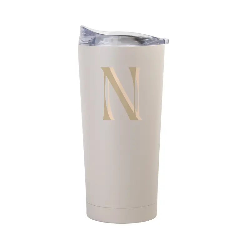 Bachelorette Sand 20oz Letter N Powder Coat Tumbler