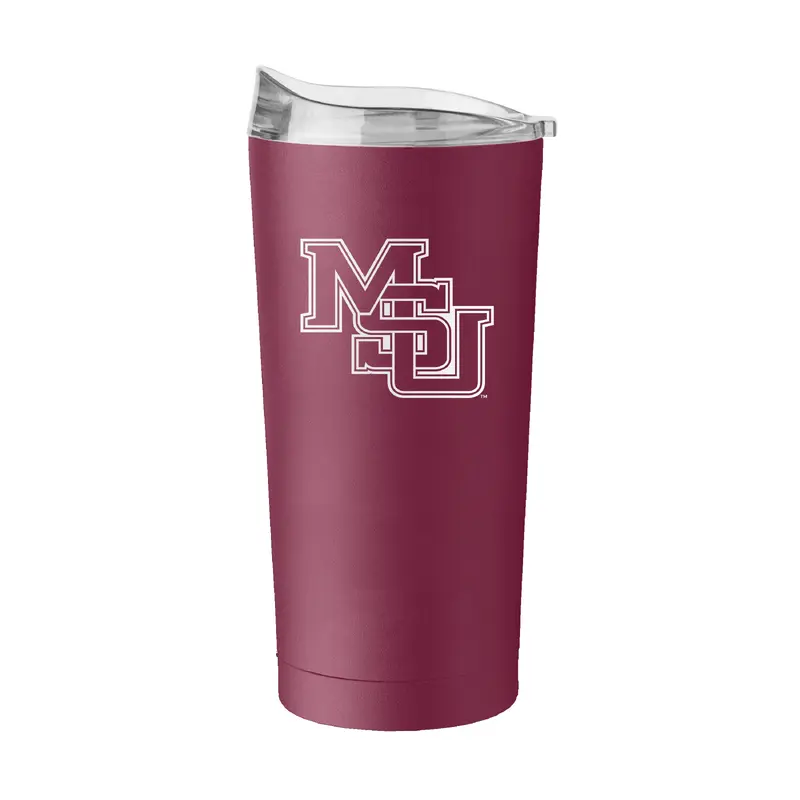 Mississippi State Vault Interlocking MS 20oz Powder Coat Tumbler