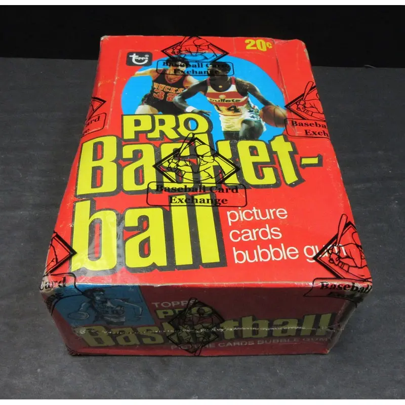 1978/79 Topps Basketball Unopened Wax Box