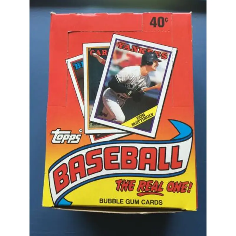 1988 Topps Baseball Wax Box