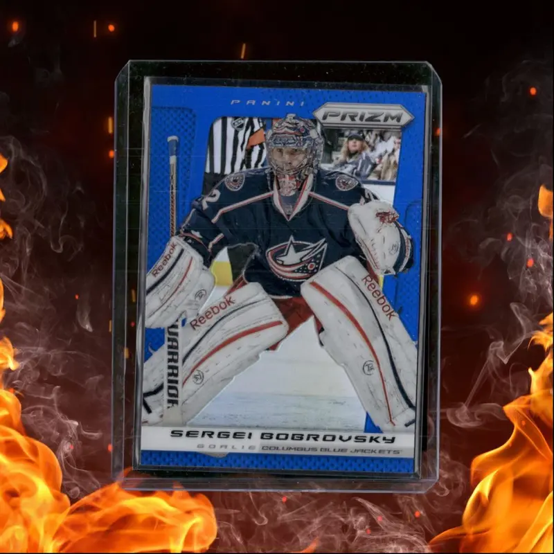 2013-14 Panini Prizm Sergei Bobrovsky Blue Prizm #72