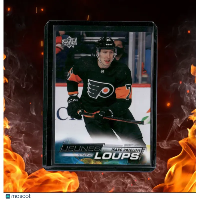 2022-23 Upper Deck Isaac Ratcliffe French Young Guns Rookie #240