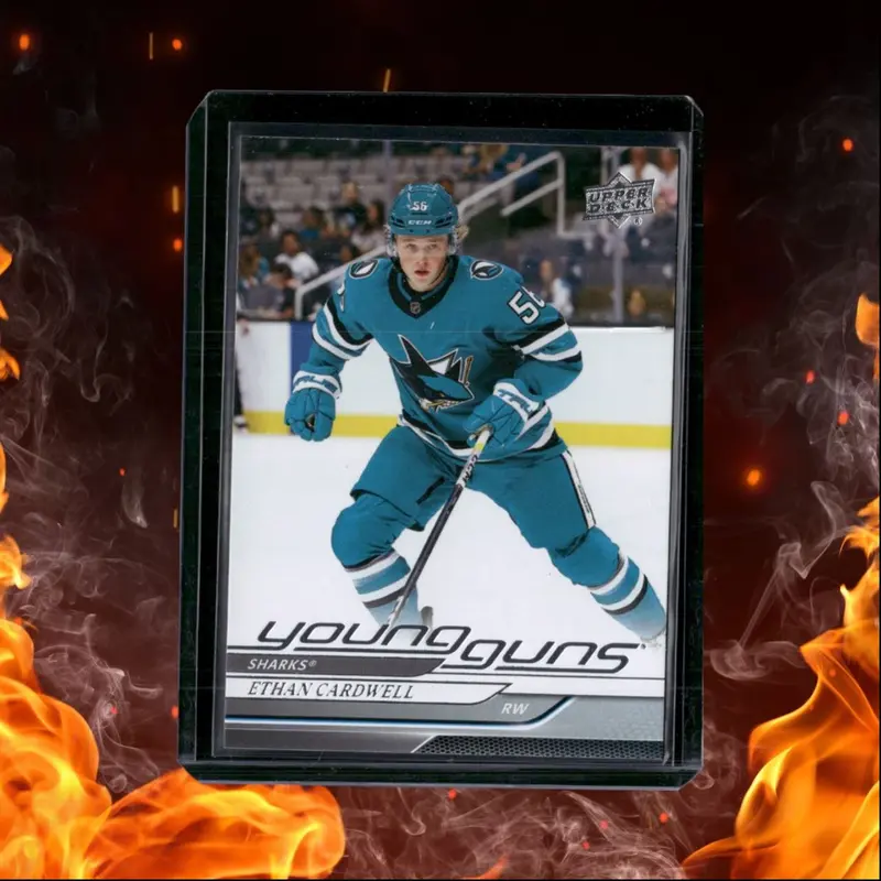 2024-25 Upper Deck Ethan Cardwell Young Guns (A) Rookie #459