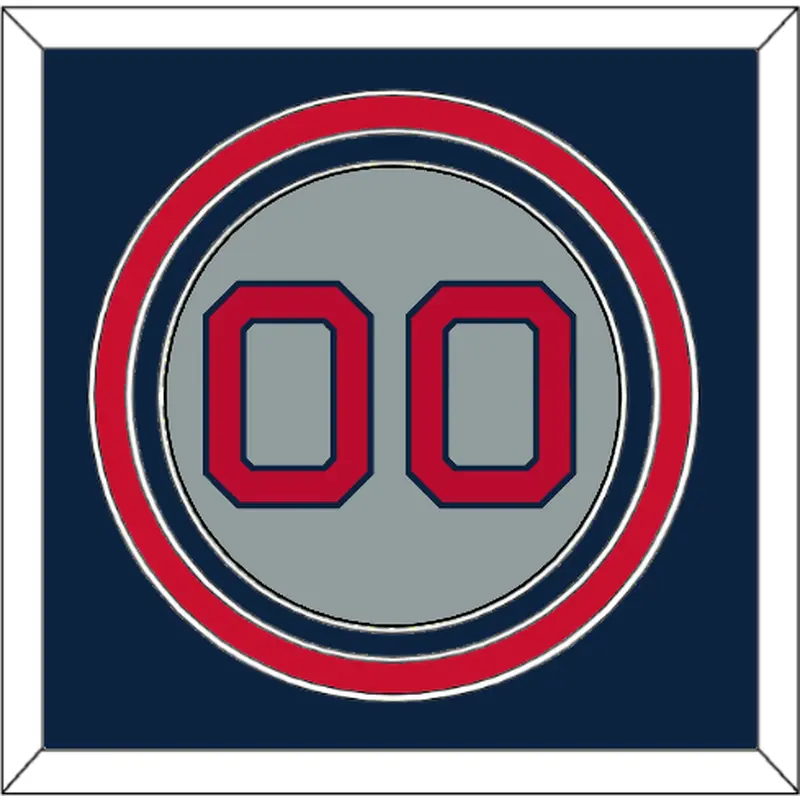 Boston Number - Road Gray (1992-2008) - Triple Mat 3