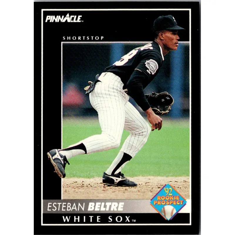 1992 Pinnacle Esteban Beltre #535 Rookie