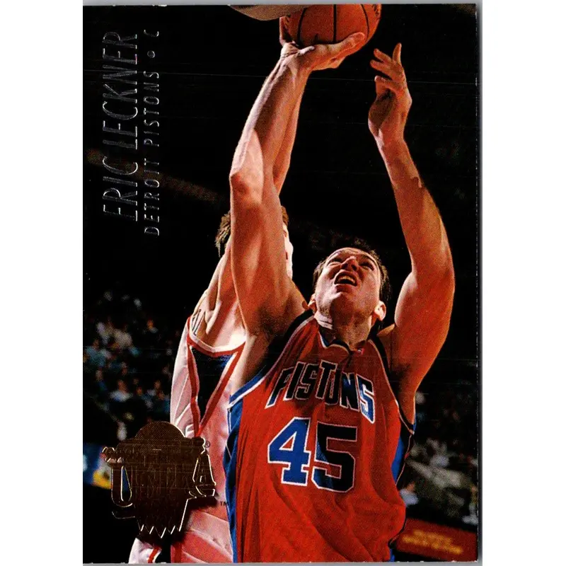 1995 Fleer European Detroit Pistons #245