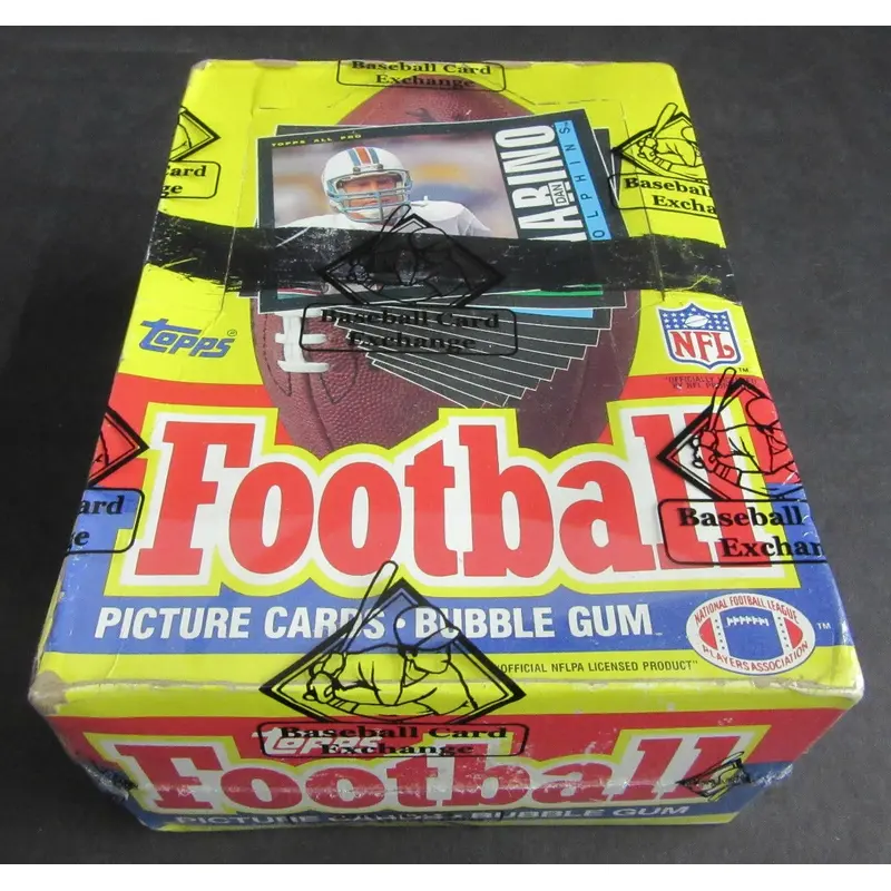 1985 Topps Football Unopened Wax Box (BBCE) (X-Out)