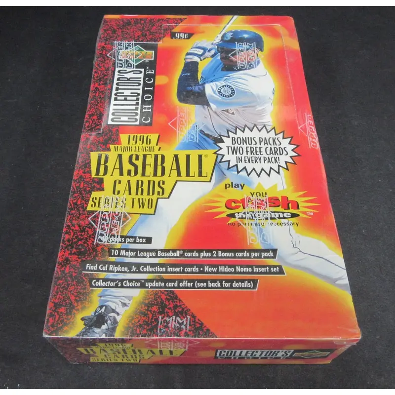 1996 Upper Deck Collector's Choice Baseball Series 2 Box (Retail) (40/10)