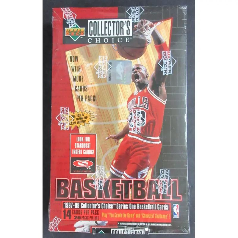 1997/98 Upper Deck Collector's Choice Basketball Series 1 Box (20/14)