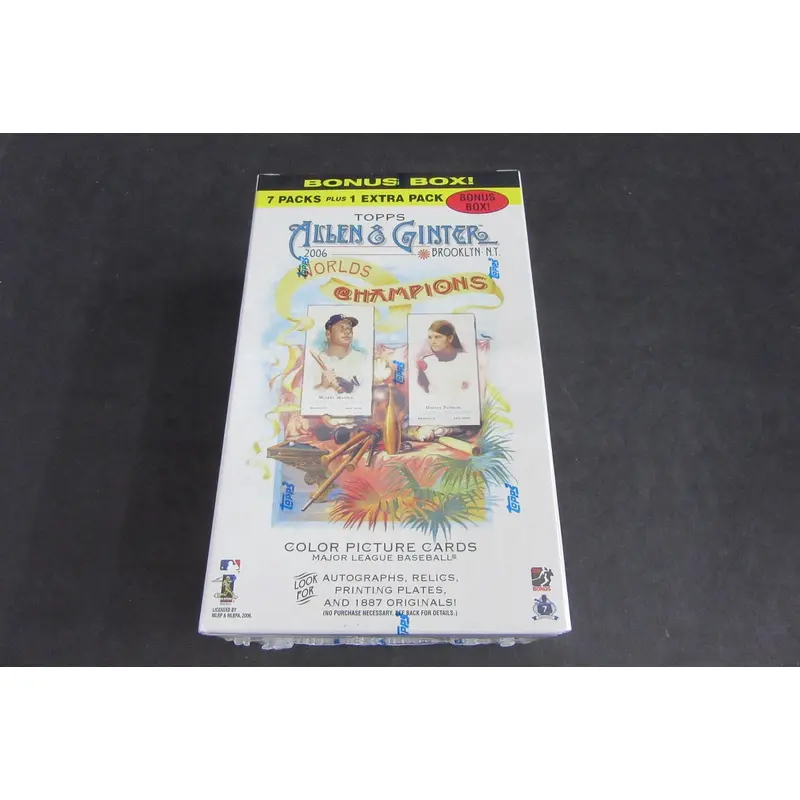 2006 Topps Allen & Ginter Baseball Blaster Box (8/6)
