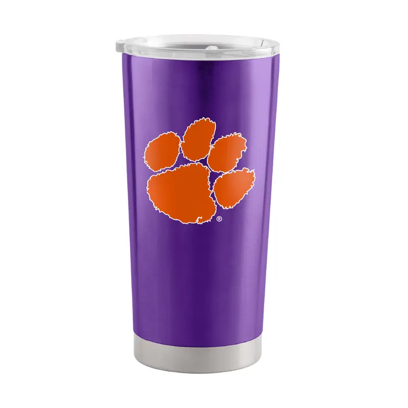 Clemson 20oz Purple Gameday Stainless Steel Tumbler