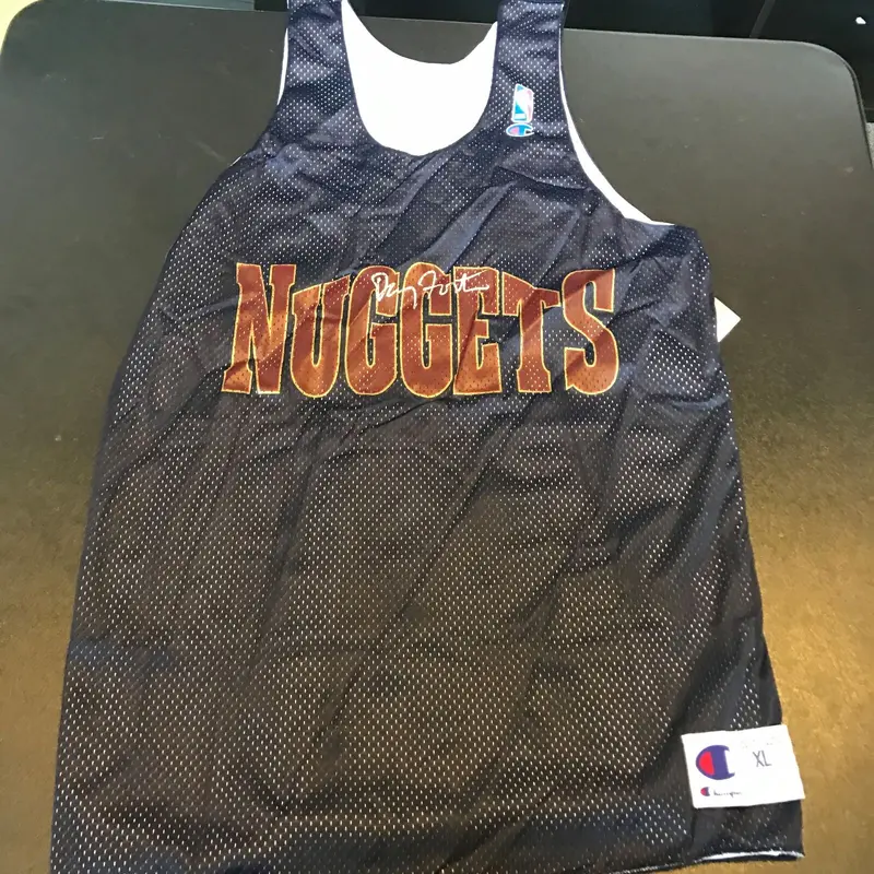 Danny Fortson Signed Autographed Denver Nuggets Champion Jersey