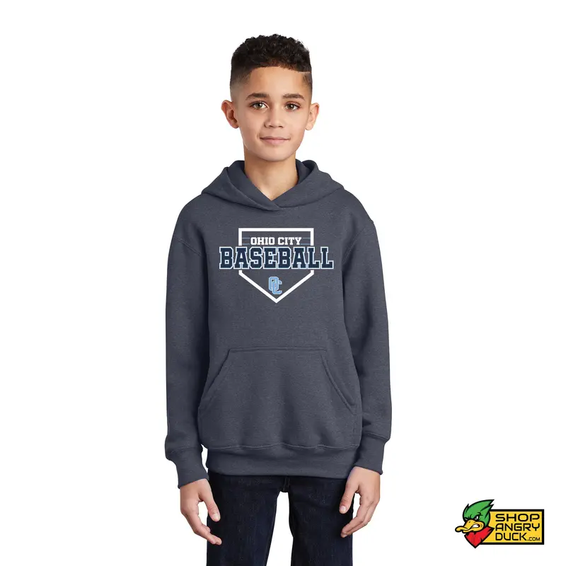 Ohio City Baseball Plate Logo Youth Hoodie