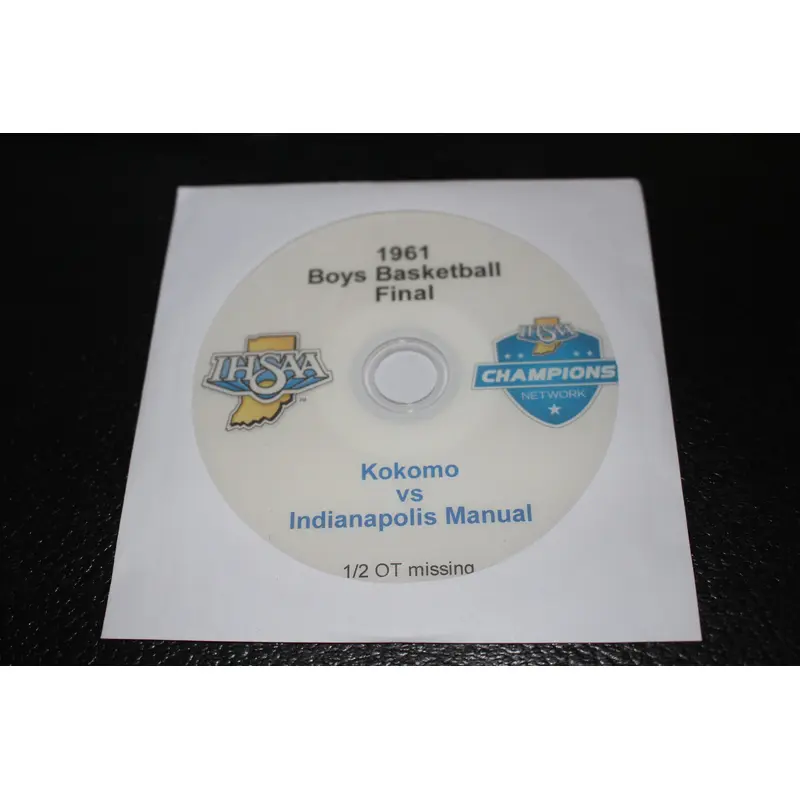 1961 Indiana High School Basketball Final DVD