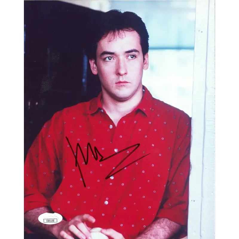 John Cusack Say Anything Authentic Signed 8x10 Vertical Photo JSA #CE01150