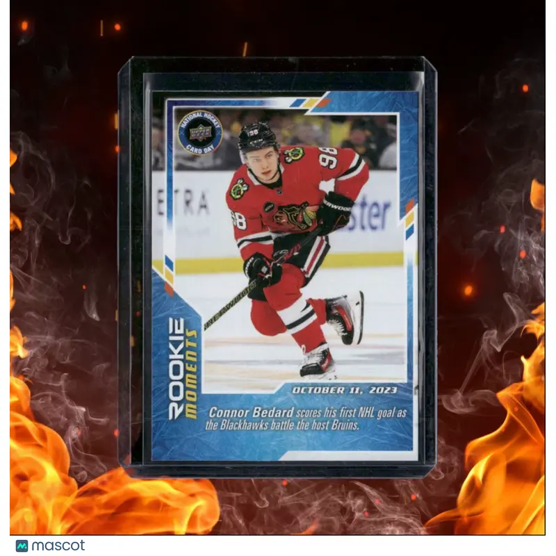 2024-25 Upper Deck National Hockey Card Day Connor Bedard Moments (B) Rookie