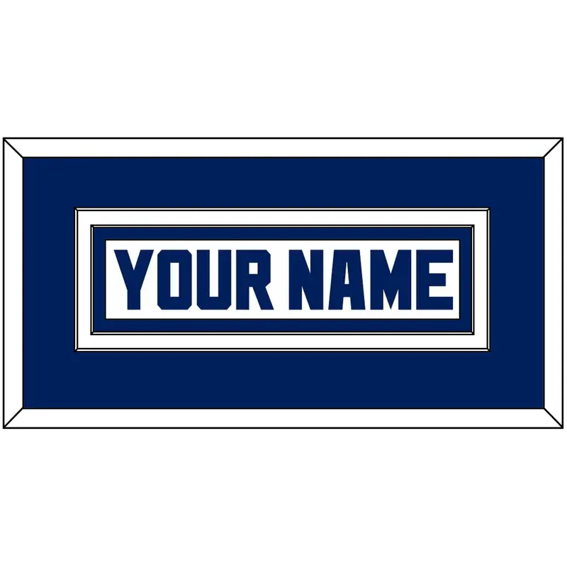 Toronto Nameplate - Home White (1992-1997) - Double Mat 1