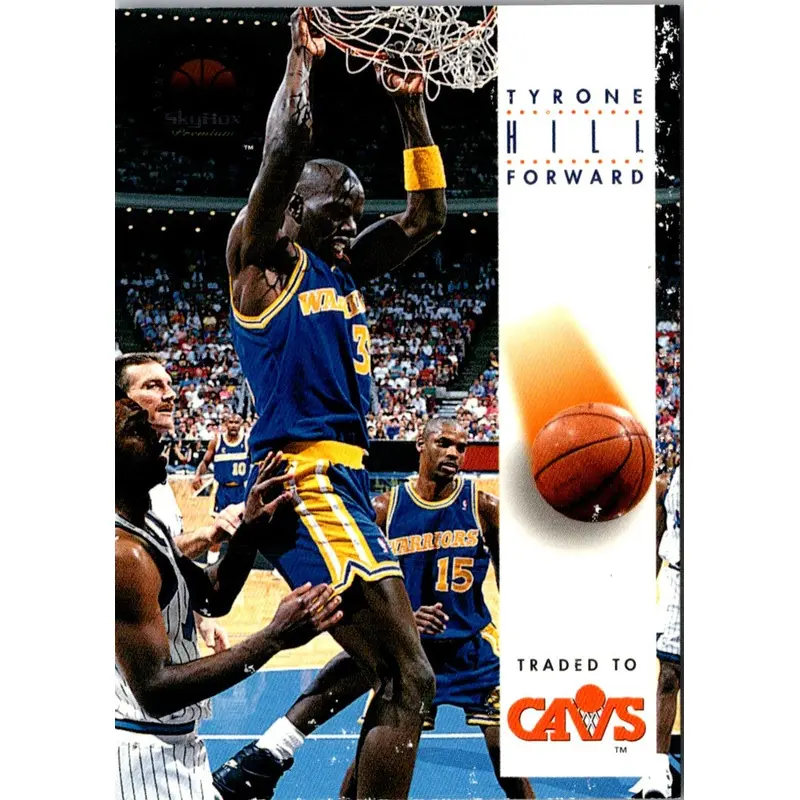 1993 SkyBox Tyrone Hill #74