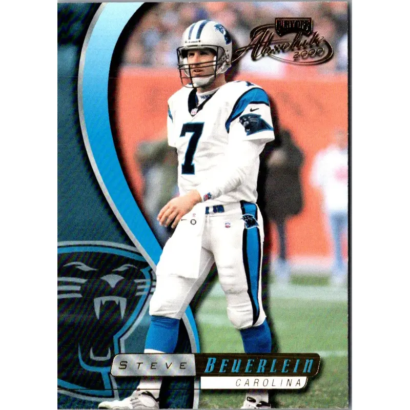 2000 Playoff Absolute Steve Beuerlein #25