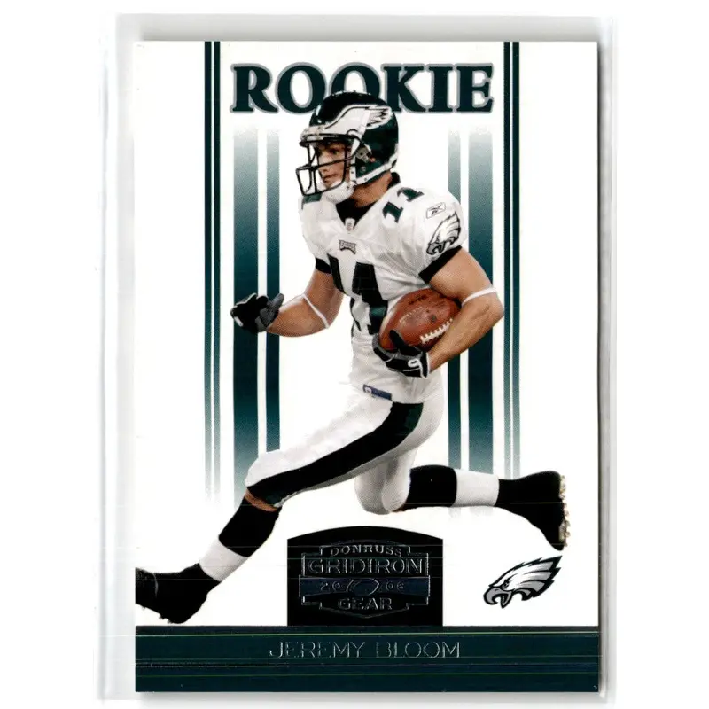 2006 Donruss Gridiron Gear Retail Jeremy Bloom #159 Rookie 248/599