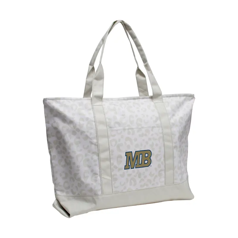 Cal State - Monterey Bay Leopard Pattern Tote