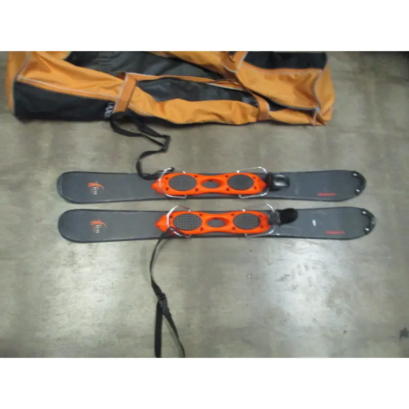 Used Nordica Fun Drive Ski Blades Trick Skis w/ Bag