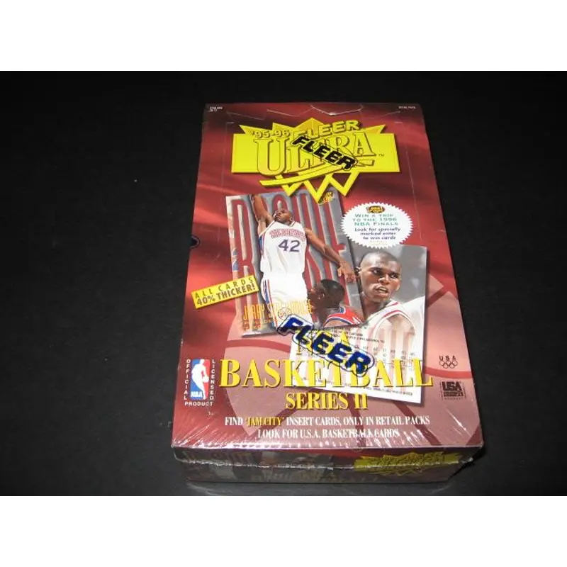 1995/96 Fleer Ultra Basketball Series 2 Box (Retail)